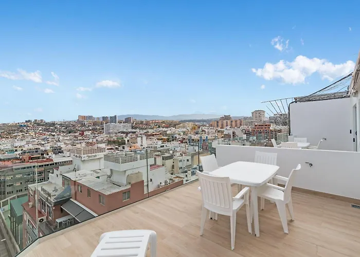 דירה Home2book Chic Attic City&beach Views Palmas